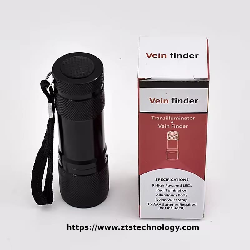 چراغ قوه رگ یاب